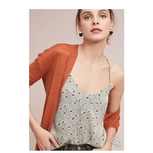 Anthropologie Floreat tank top size small 2 4 summer spring camisole